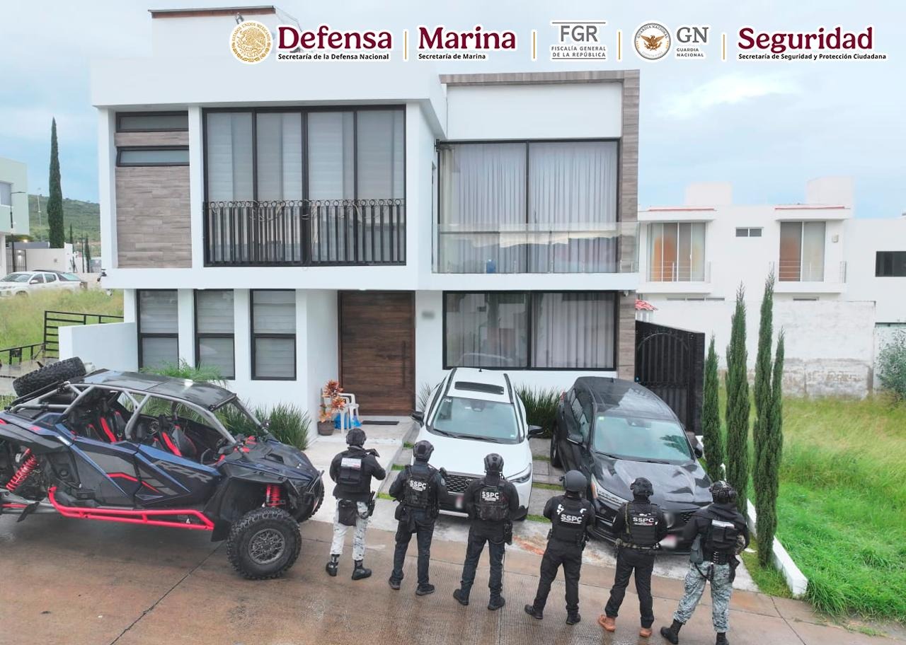 Tras ejecutar una orden de cateo en Jalisco, detienen al líder de una célula delictiva